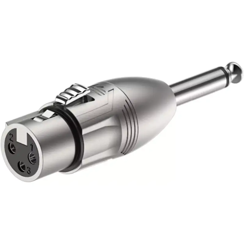 Roxtone Adaptor 6.3MM Mono Male To Xlr Female