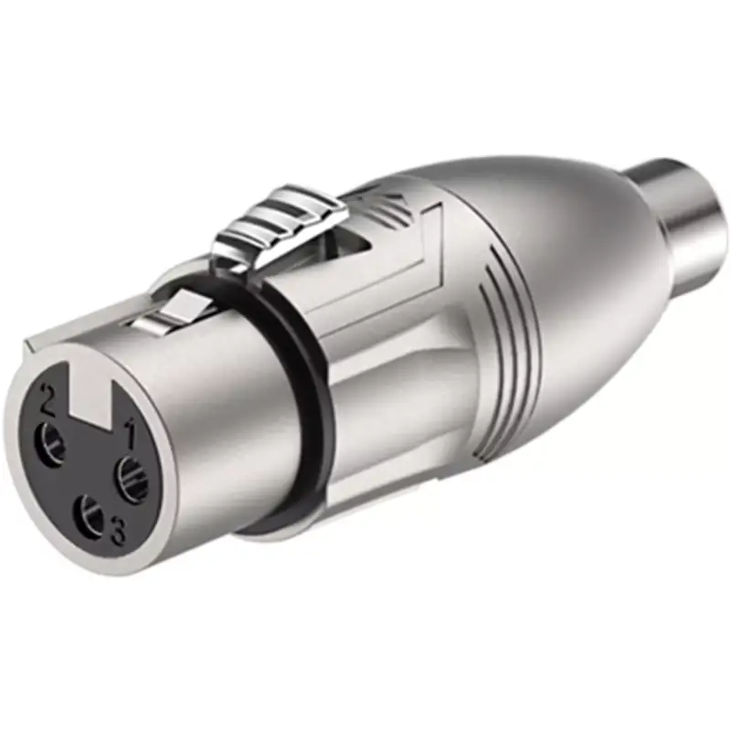 Roxtone Adaptor Xlr Female To Rca Female