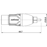 Roxtone Adaptor Rca Male To Xlr Female - Image 3