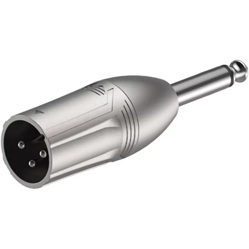 Roxtone Adaptor Xlr Male To 6.3MM Mono Male