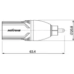 Roxtone Adaptor Xlr Male To Rca Male - Image 3