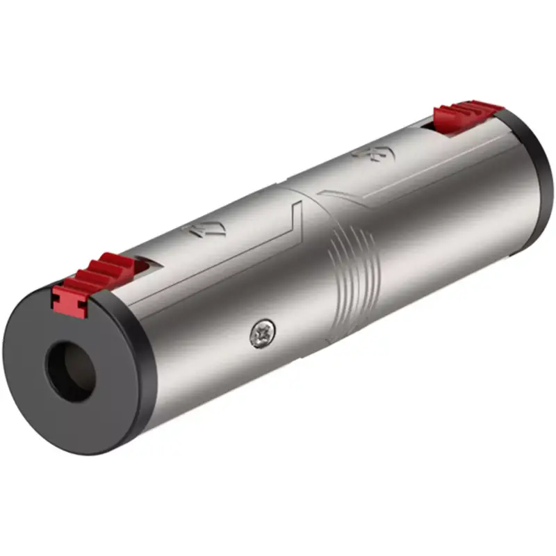 Roxtone Adaptor 6.3MM Mono Female To 6.3MM Mono Female With Lock