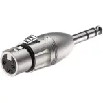 Roxtone Adaptor 6.3MM Stereo Male To Xlr Female