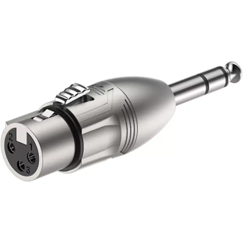 Roxtone Adaptor 6.3MM Stereo Male To Xlr Female