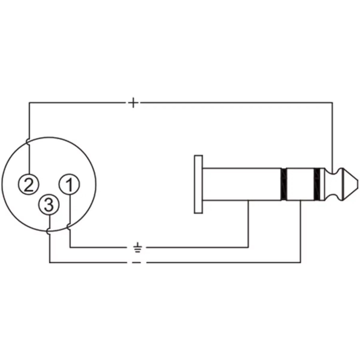 Roxtone Adaptor 6.3MM Stereo Male To Xlr Female - Image 4