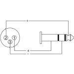 Roxtone Adaptor 6.3MM Stereo Male To Xlr Female - Image 4