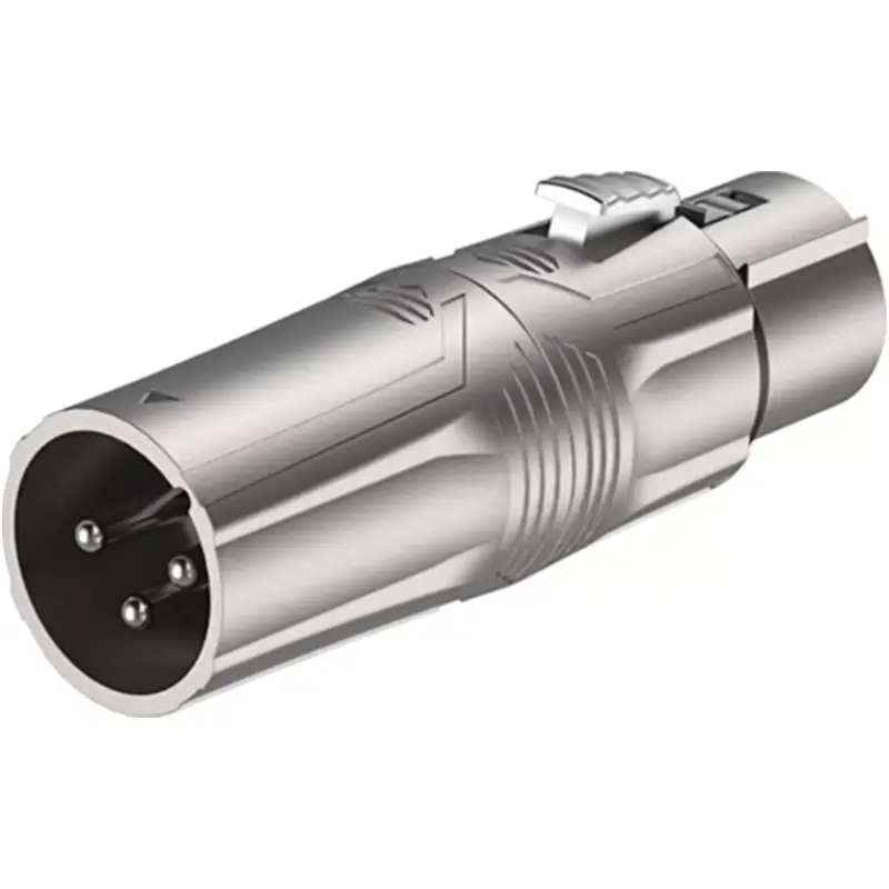 Roxtone Adaptor 3 - Pin Xlr Male To 5 - Pin Xlr Female