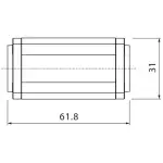 Roxtone Adaptor Speakon Female To Speakon Female 8 Pole - Image 2