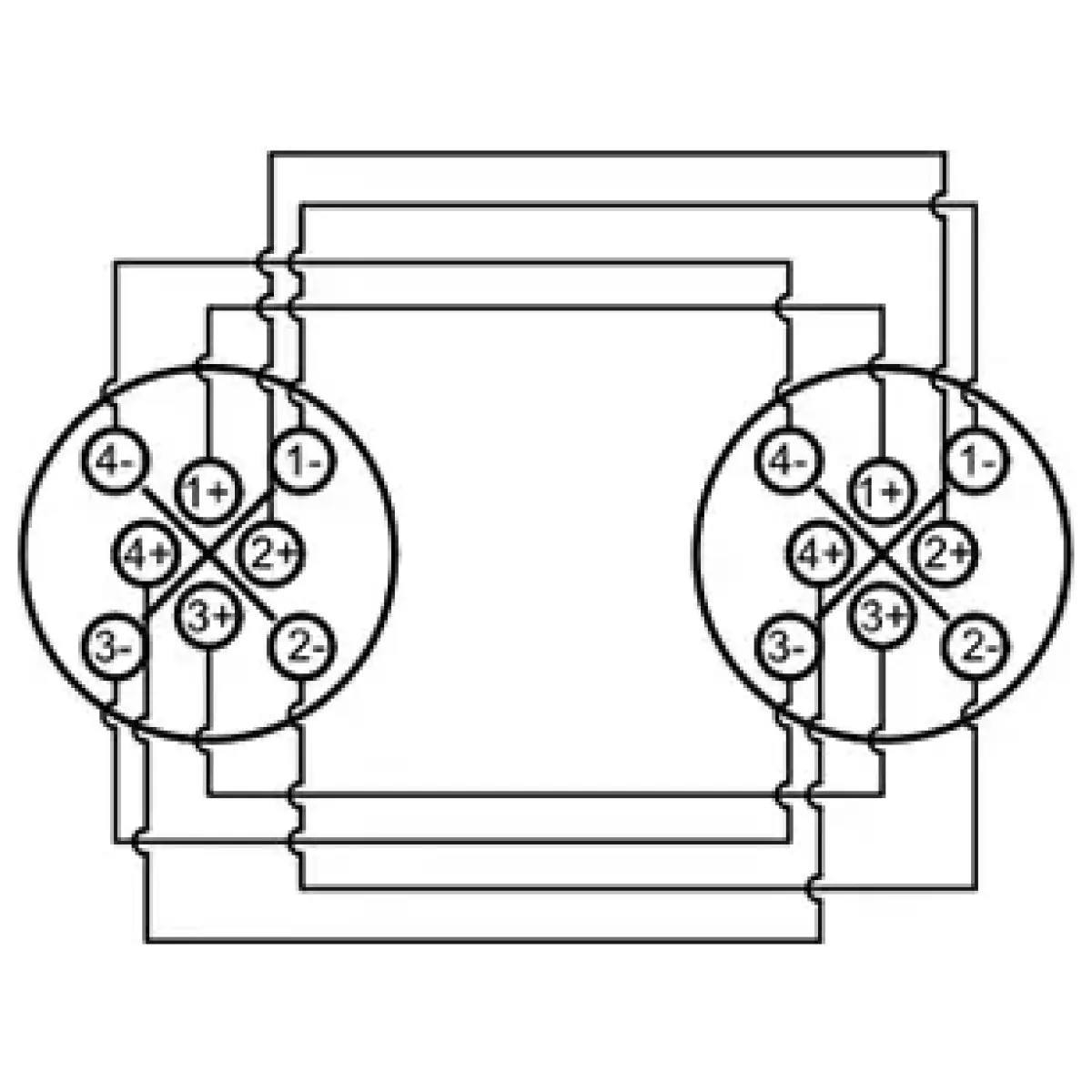 Roxtone Adaptor Speakon Female To Speakon Female 8 Pole - Image 3