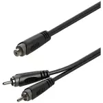 Roxtone - Samurai Series Signal Lead Rca F– 2X Rca M 0.2M