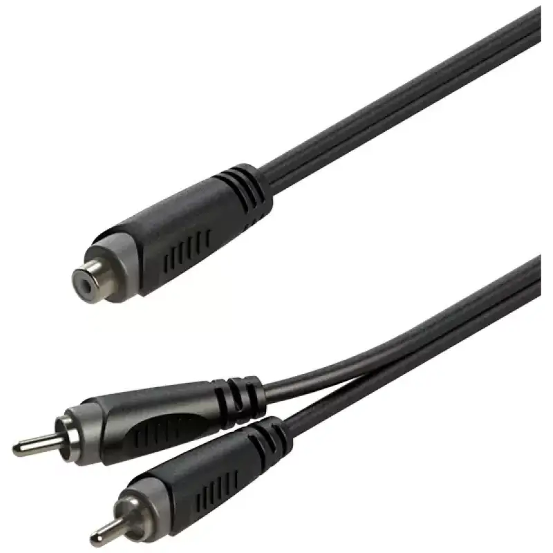 Roxtone - Samurai Series Signal Lead Rca F– 2X Rca M 0.2M
