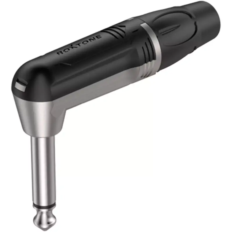 Roxtone Connector 6.3MM Mono Male Right Angle