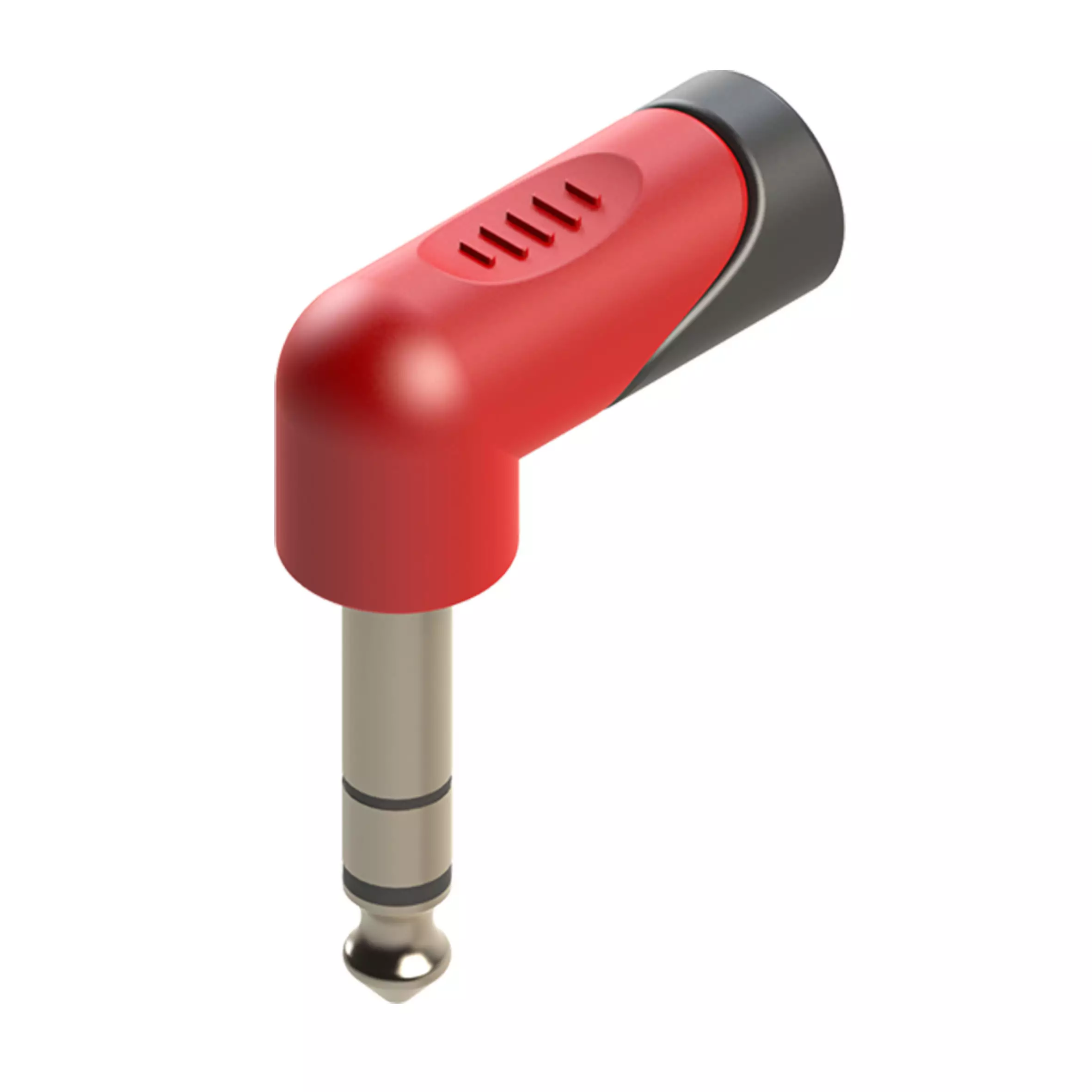 RPAN245_1 Roxtone Adaptor 6.3MM Stereo Male To 3.5MM Stereo Female Right Angle - Image 1