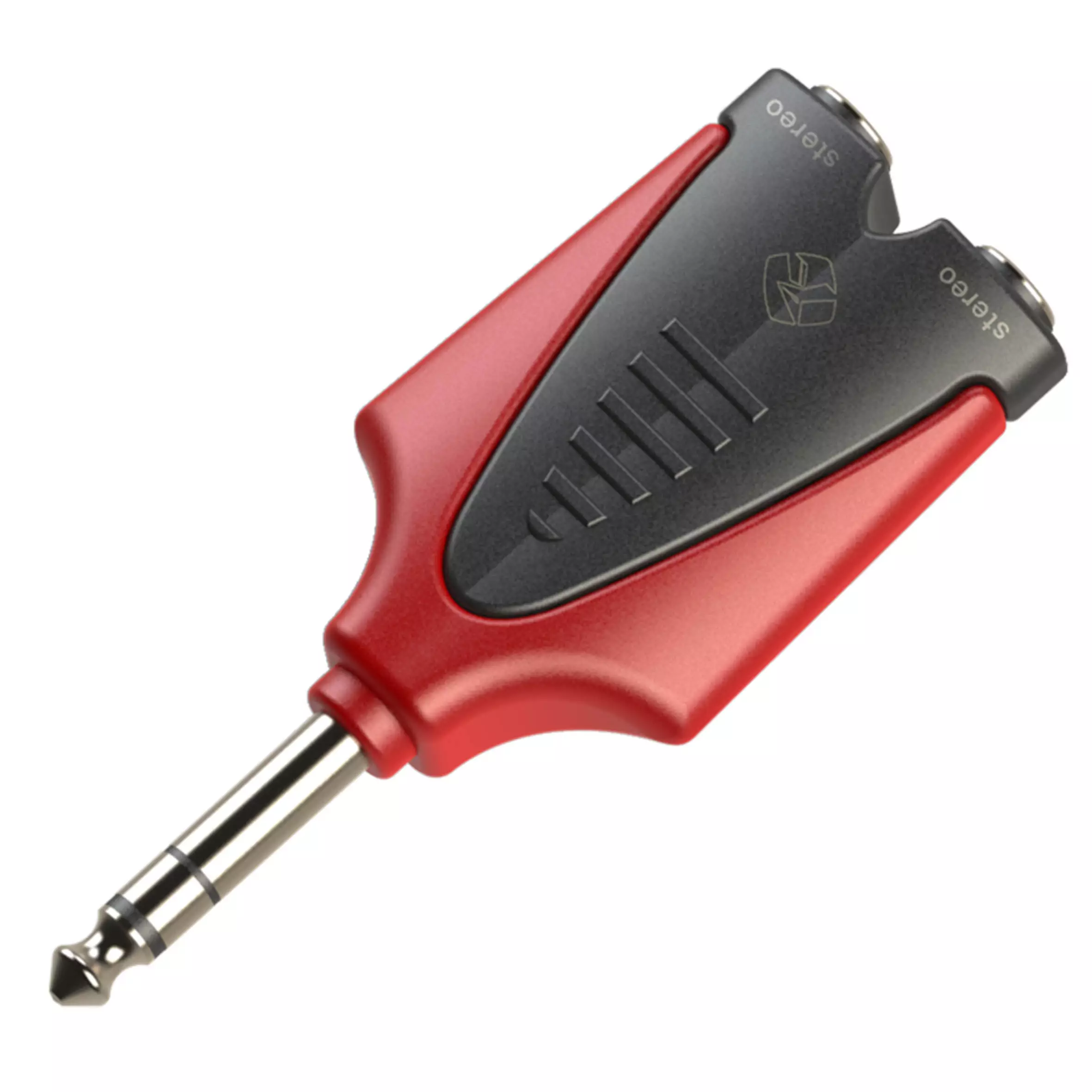 RPAN300_1 Roxtone Adaptor 6.3MM Stereo Male To 2X 6.3MM Stereo Female - Image 1