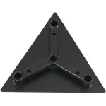 Athletic Trio 200 Base Plate 200MM Silver