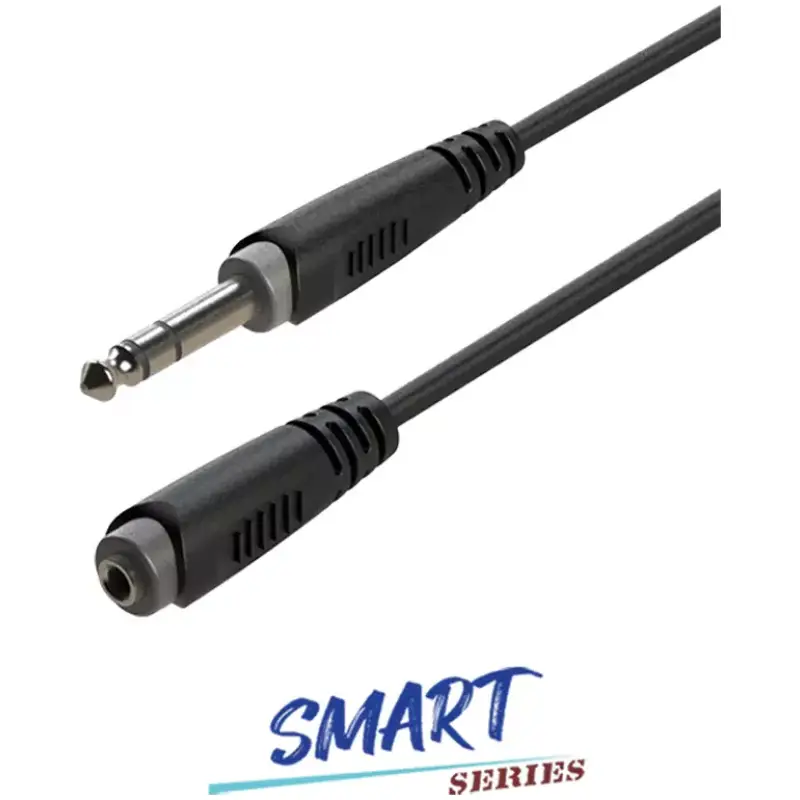 Roxtone - Smart Series Signal Lead 6.3 M St – 6.3 M St 6M