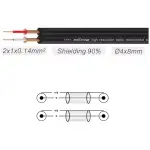 Roxtone - Smart Series Signal Lead 3.5 M St – 2X 6.3 M 2M - Image 2