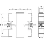 Alustage 4 - Way Leg Clamp - Image 2