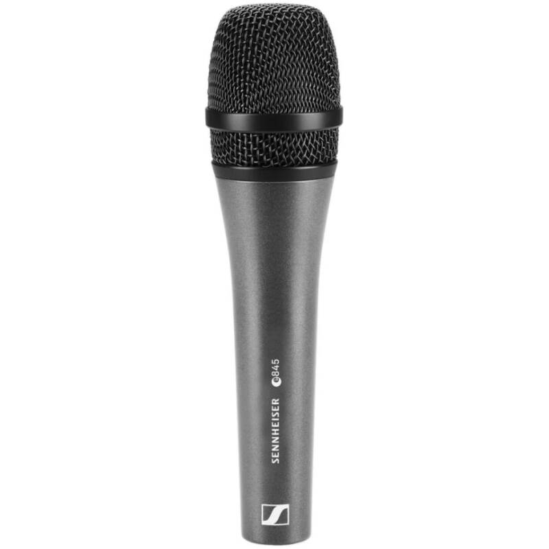 Sennheiser E 845  Dynamic Super-Cardioid Vocal Microphone – XLR-3M