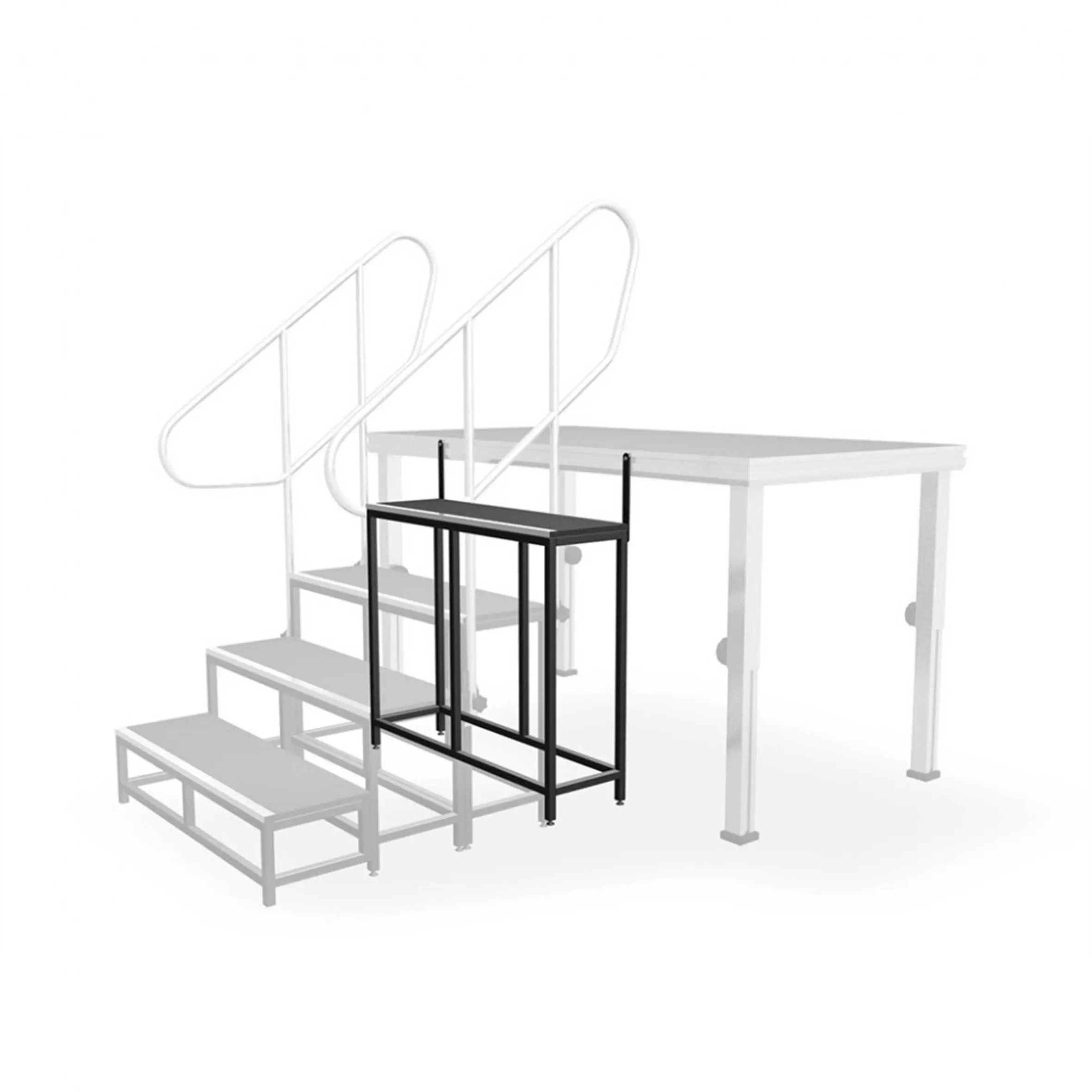 SM-08CZ Alustage Fixed Stage Stairs 800MM - Image 1