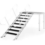 Alustage Adjustable Stage Stairs 1000MM - 1800MM - Image 2