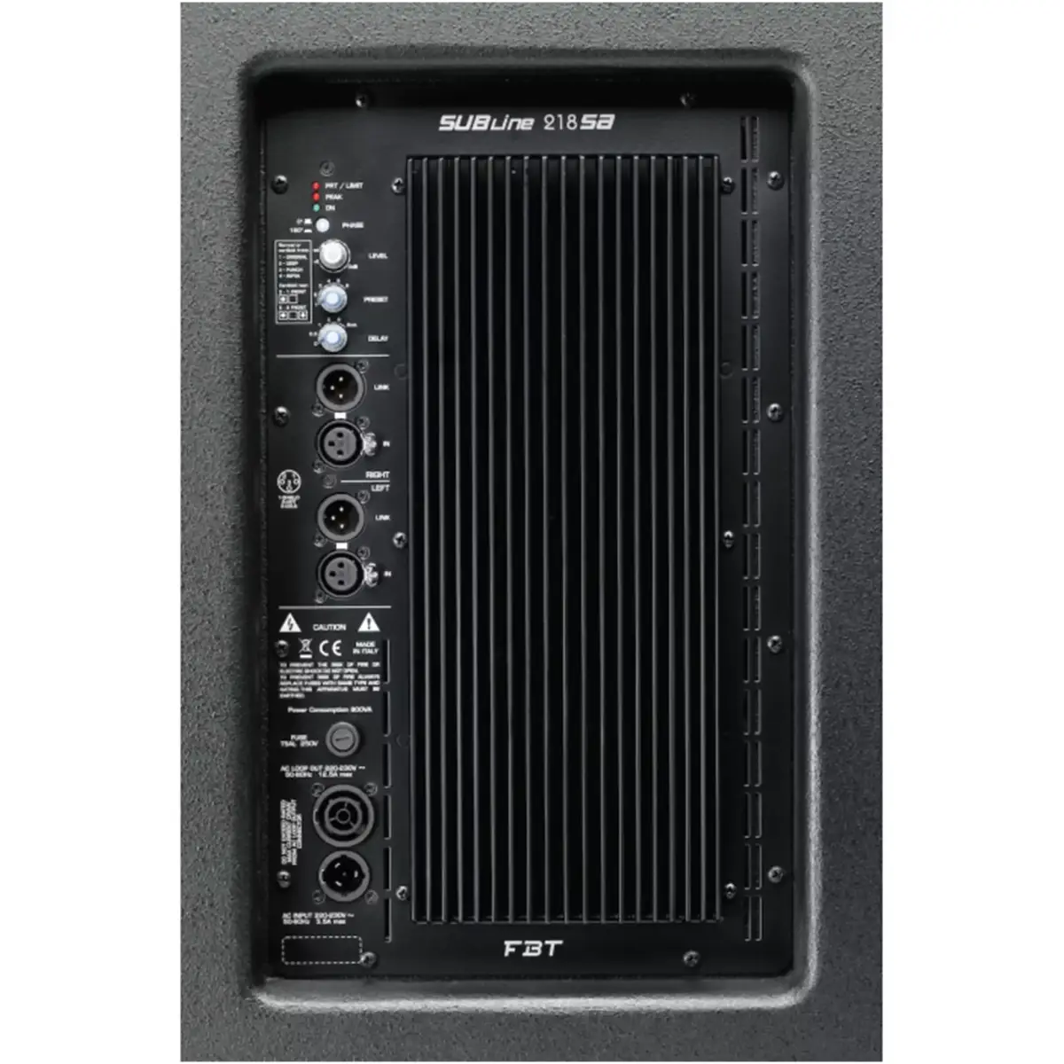 Fbt - SUBLINE218SA Active Sub 2X 18IN 1200W - Image 3