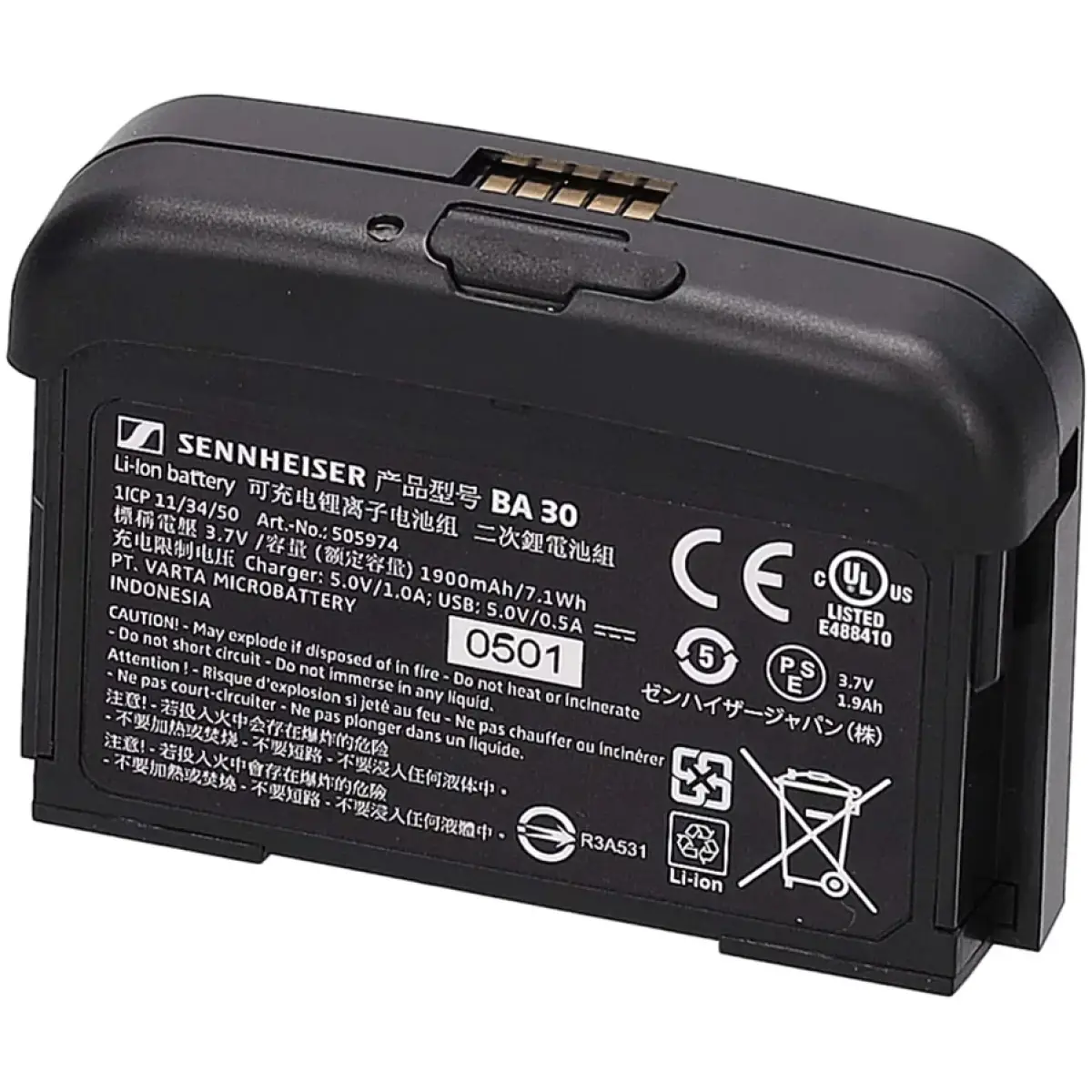 Sennheiser BA 30 Rechargeable Li-ion Battery Pack - Image 3