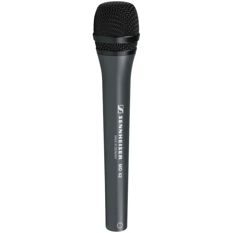 Sennheiser MD 42 Dynamic Omni-directional Reporter's Wired Handheld Microphone