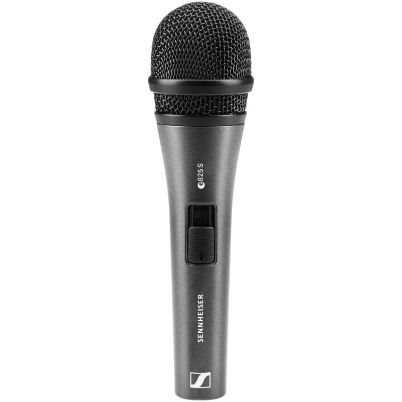 Sennheiser E 825-S  Dynamic Cardioid Vocal Microphone – XLR-3M