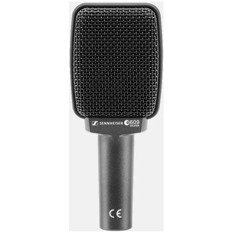Sennheiser E 609 Silver  Dynamic Super-Cardioid Instrument Microphone