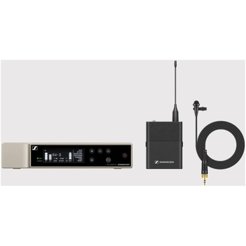 Sennheiser EW-D ME2 SET (S1-7) Receiver,Bodypack Transmitter,ME 2 Lapel Microphone