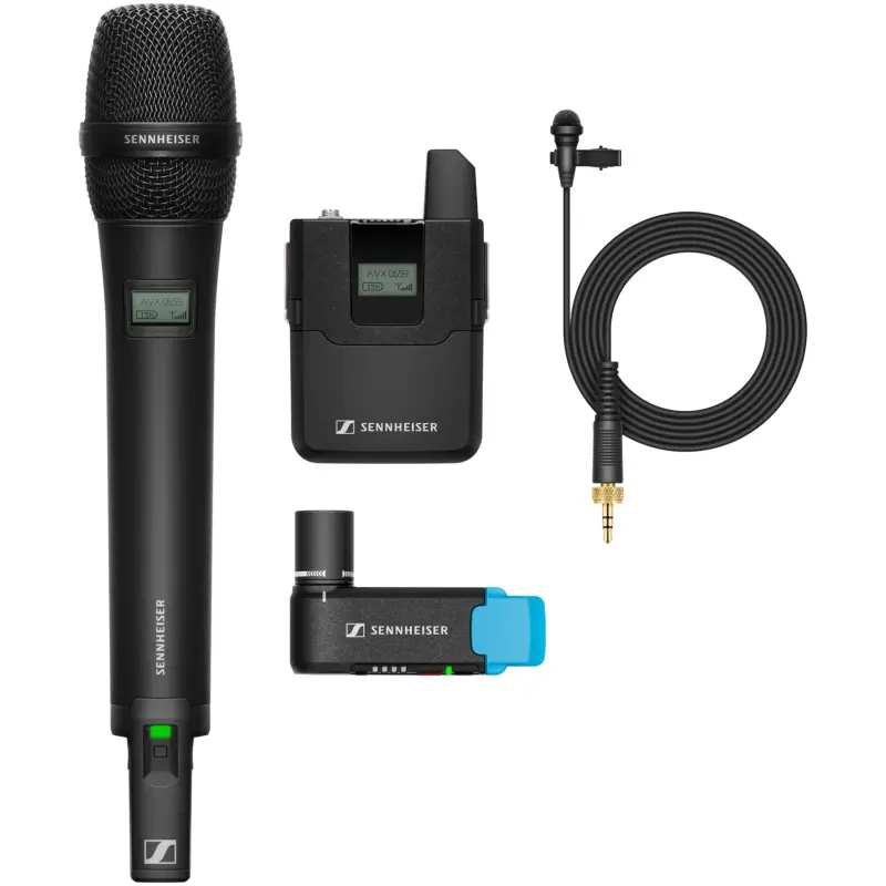 Sennheiser AVX ME2/835 SET-3-EU Handheld Lavalier Set