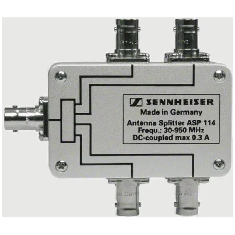 Sennheiser ASP 114 Passive 4-Way Antenna Splitter