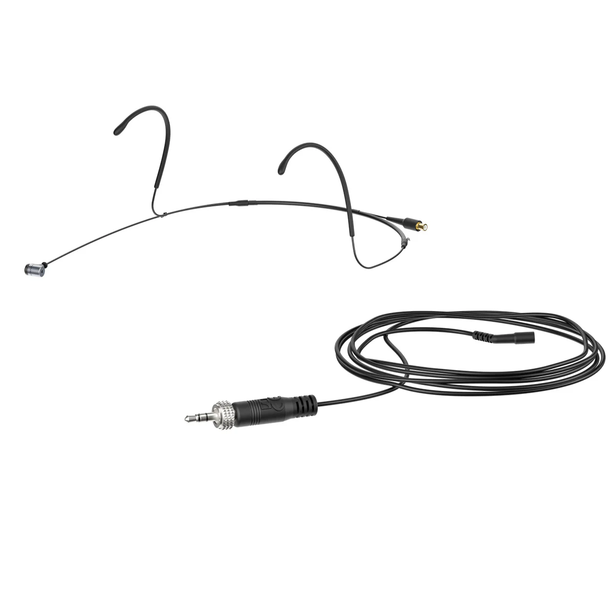 Sennheiser_Headmic_4_Ultra-lightweight_Condenser_Cardioid_Neckband_Microphone Sennheiser Headmic 4-EW Cardioid 3.5mm Jack, 1.6m Cable (Black) - Image 1
