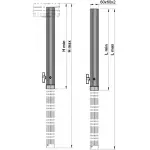 Alustage Tle Telescopic Leg 400MM – 600MM - Image 4