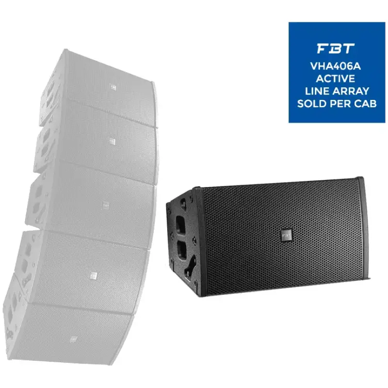 Fbt - VHA406A Horizon Active Array 4X 6.5IN 900W Rms