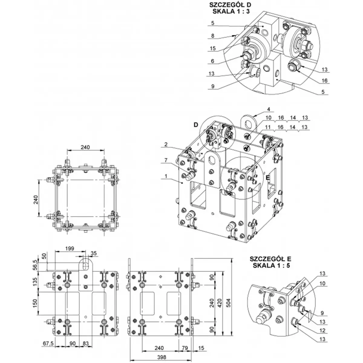 Alustage Quad 290 Truss Sleeve Block - Image 2
