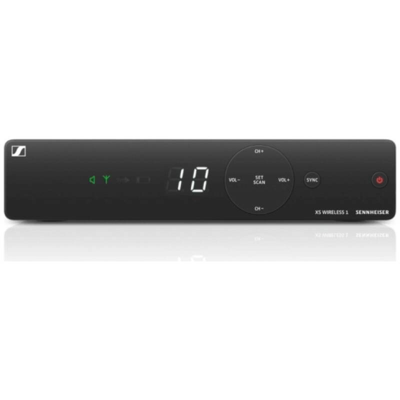 Sennheiser EM-XSW 1-B Wideband FM Receiver, Double Superheterodyne, 614–638 MHz