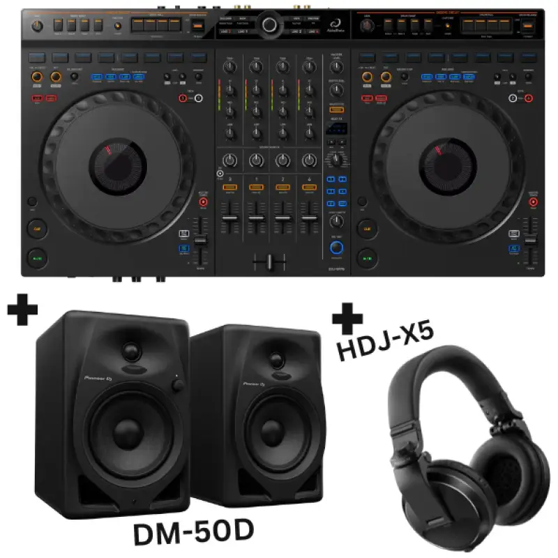 Pioneer DDJ-GRV6 DJ Controller Bundle