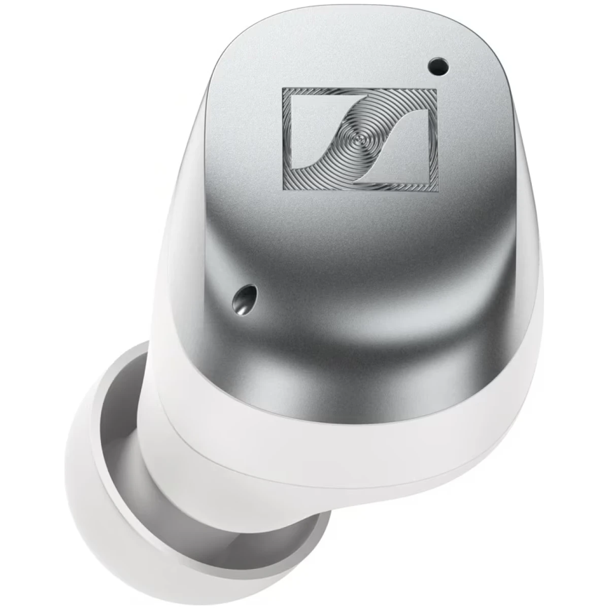 Sennheiser Momentum 4 True Wireless Earphones (White Silver) - Image 5