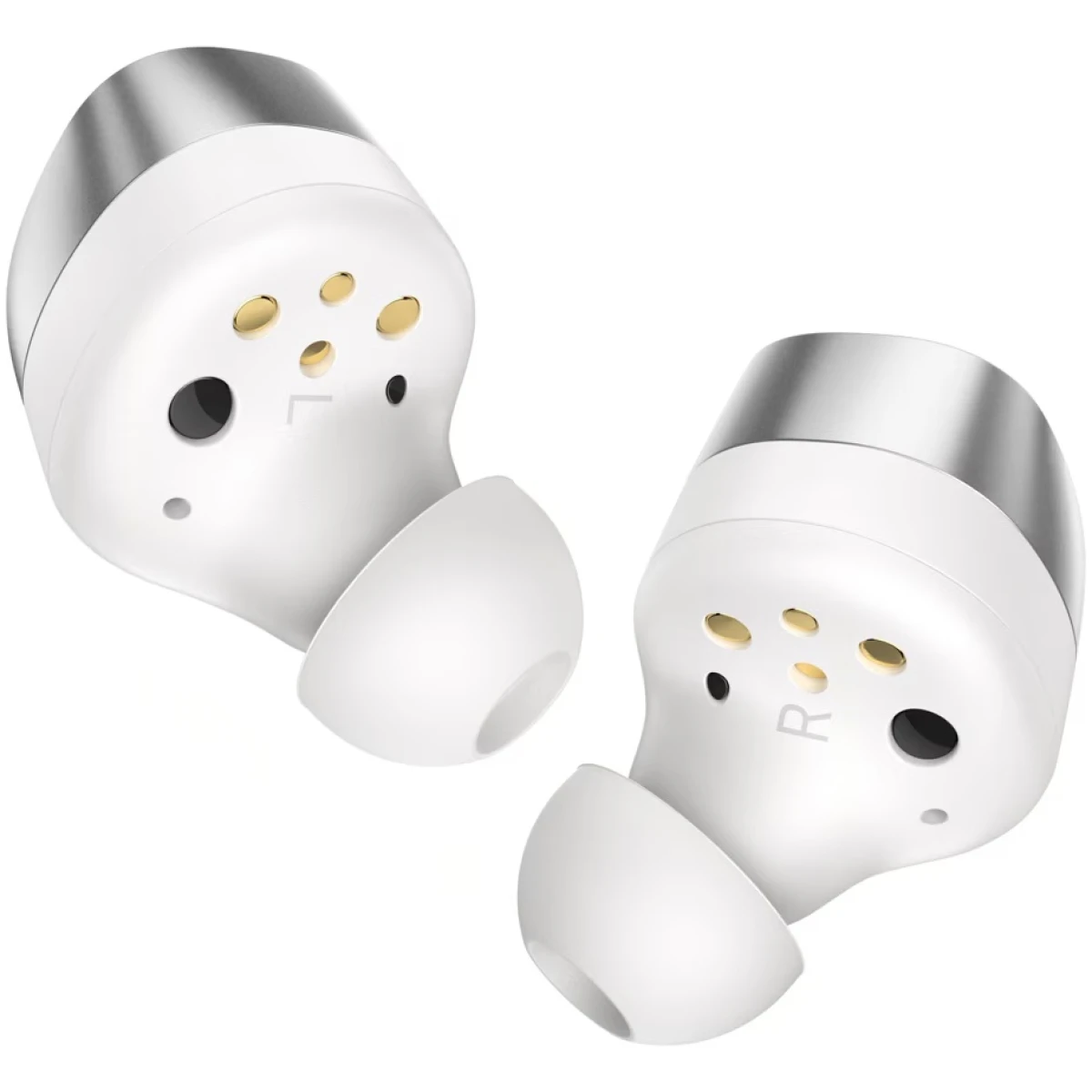 Sennheiser Momentum 4 True Wireless Earphones (White Silver) - Image 4