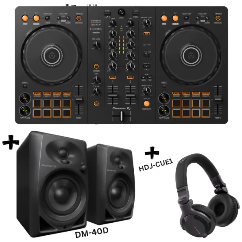 Pioneer DDJ FLX-4/DM40 Bundle