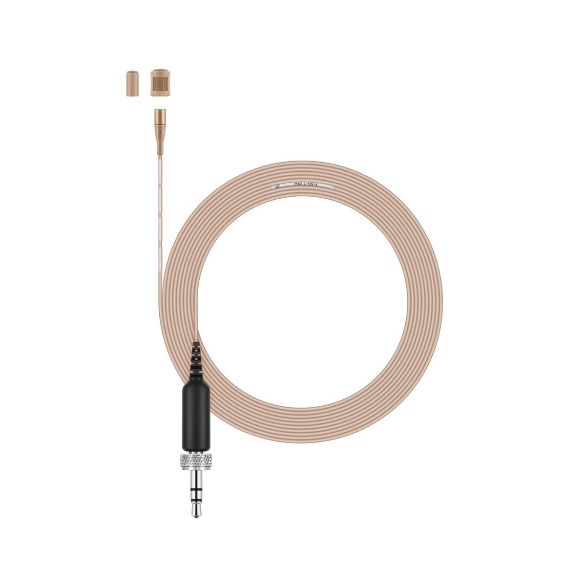 preview (10) Sennheiser MKE Essential OMNI-BEIGE Lavalier Microphone - Image 1