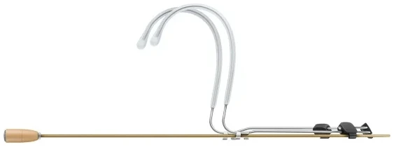 Sennheiser HSP Essential Omni 3-Pin Neckmount Microphone (Beige) - Image 1