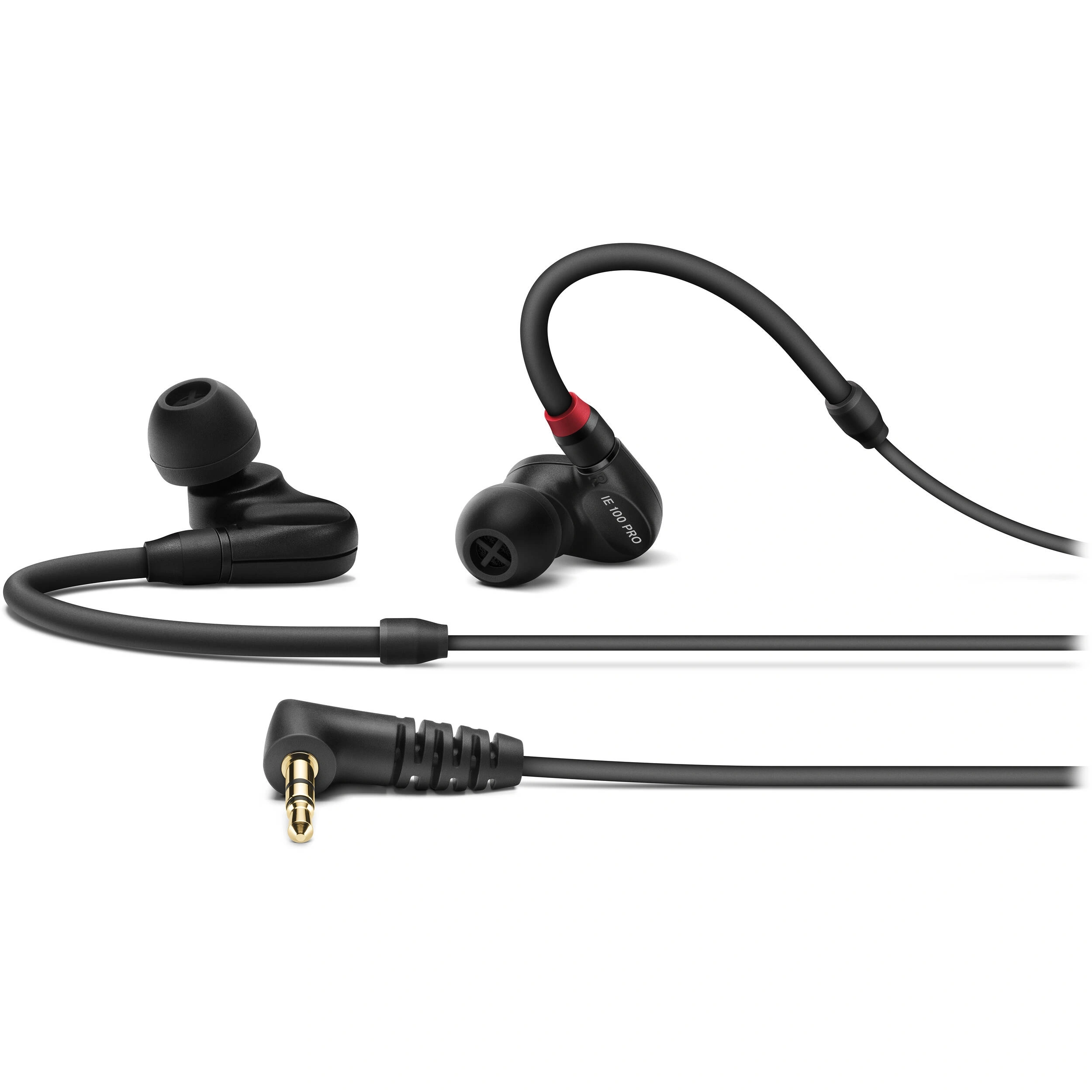 sennheiser-ie-100-pro-professional-in-ear-monitoring-headphones-black Sennheiser IE 100 PRO Wireless In-Ear Headphones (Black) - Image 1