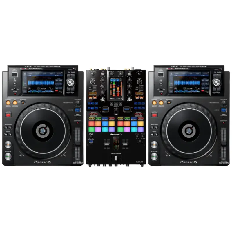 Pioneer DJM-S11 & 2 x XDJ-1000 Professional DJ Bundle
