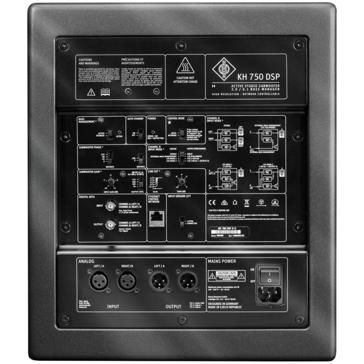 Neumann Monitor Alignment Kit 1 – KH 750 DSP Subwoofer,MA 1 Measurement Microphone - Image 3