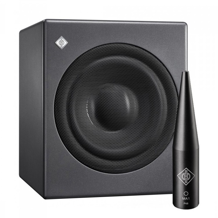 zoom Neumann Monitor Alignment Kit 1 – KH 750 DSP Subwoofer,MA 1 Measurement Microphone - Image 1