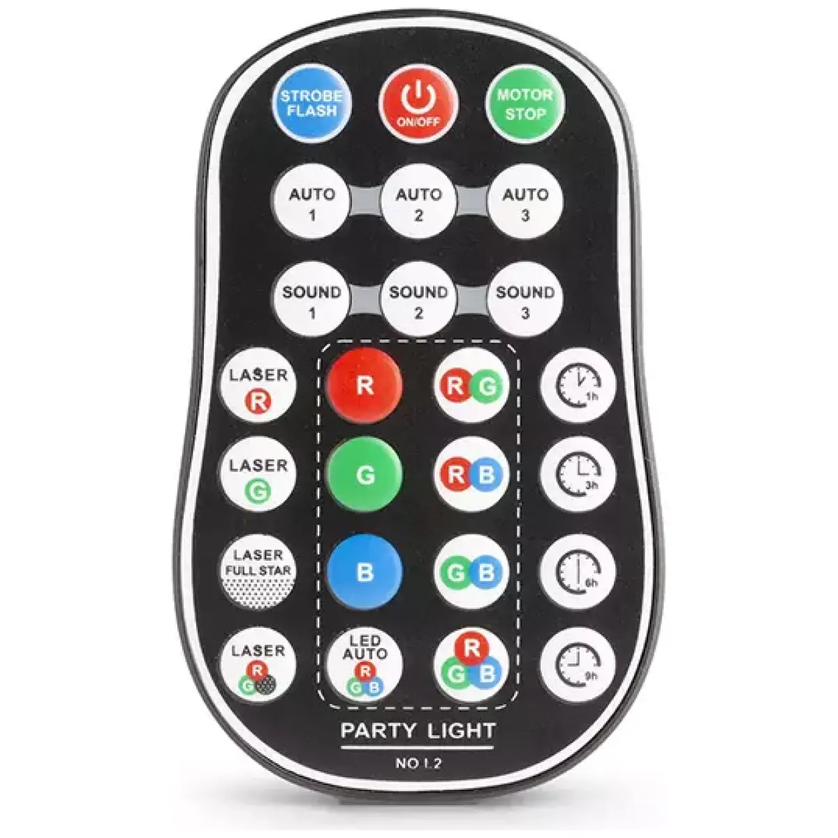 Beamz Athena Laser Rg Gobo Rgb Led Battery - Image 6