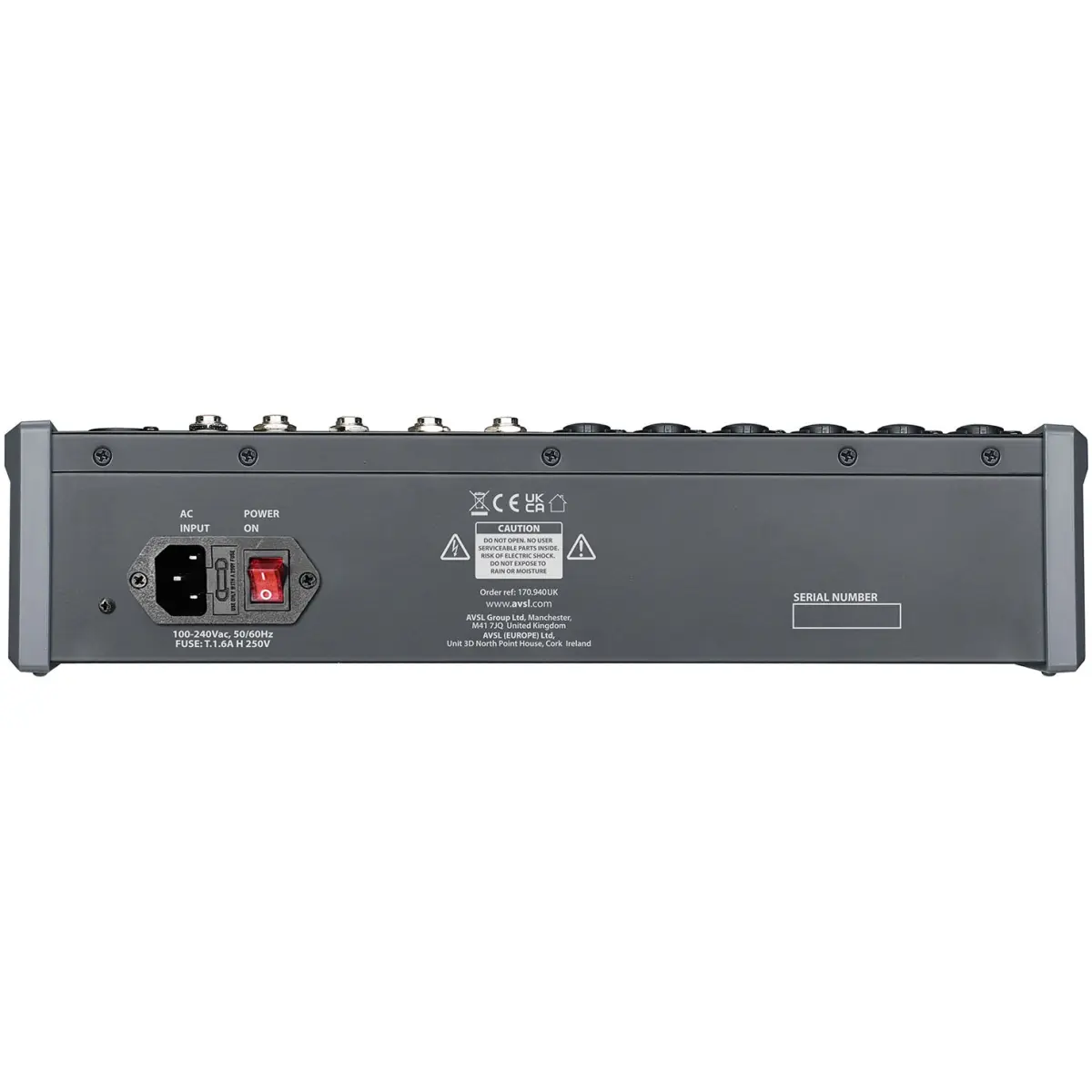Citronic Cmc - 14 14CH Music Mixer DSP/BT/MP3/USB - Image 2